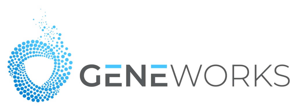 Geneworks Logo | Genetically Engineered Cosmetics